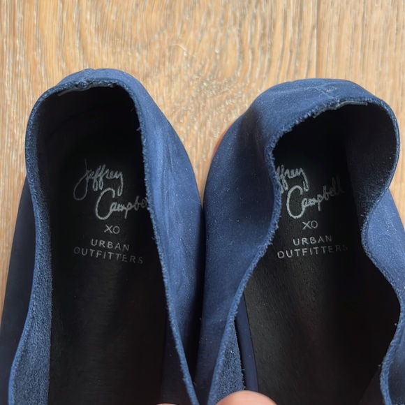 NEW JEFFERY CAMPBELL X Urban Outfitters Kelsey Boho Leather Sandals Flats 7 - Picture 3 of 11